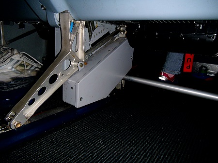Air Berlin A 330 Sitz mit Inseat Entertainment Box Air Berlin A 330 Sitz mit Inseat Entertainment Box