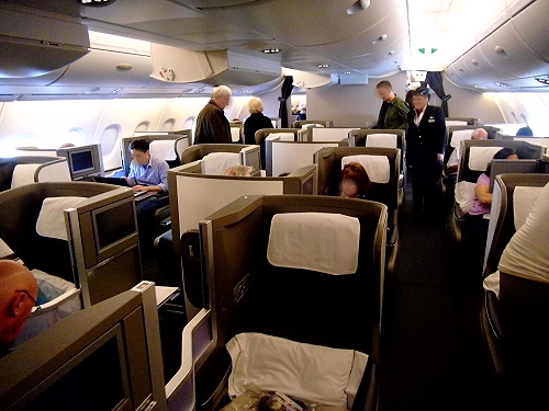 British Airways A380 - Business Class