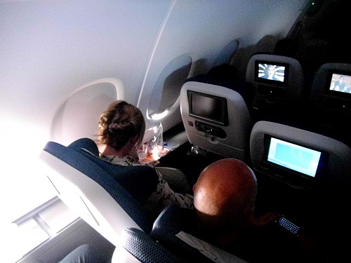 British Airways A 380 - Oberdeck