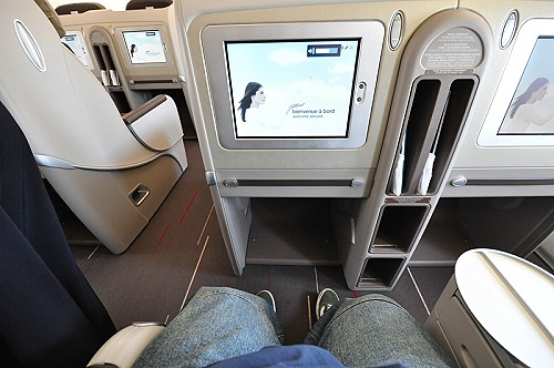 Air France A 380 Business Class Sitz Air France A 380 Business Class Sitz