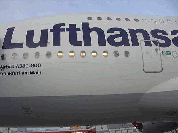 Lufthansa A 380 Lufthansa A 380