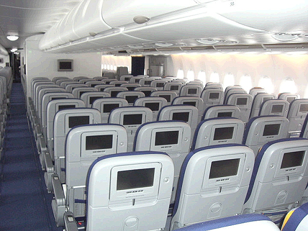 Lufthansa A 380 economy Lufthansa A 380 economy