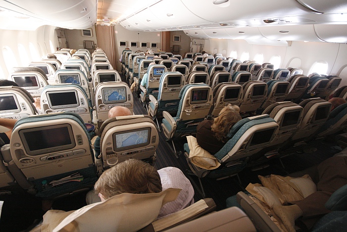 Singapore Airlines A 380 - Economy Lower Deck Singapore Airlines A 380 - Economy Lower Deck